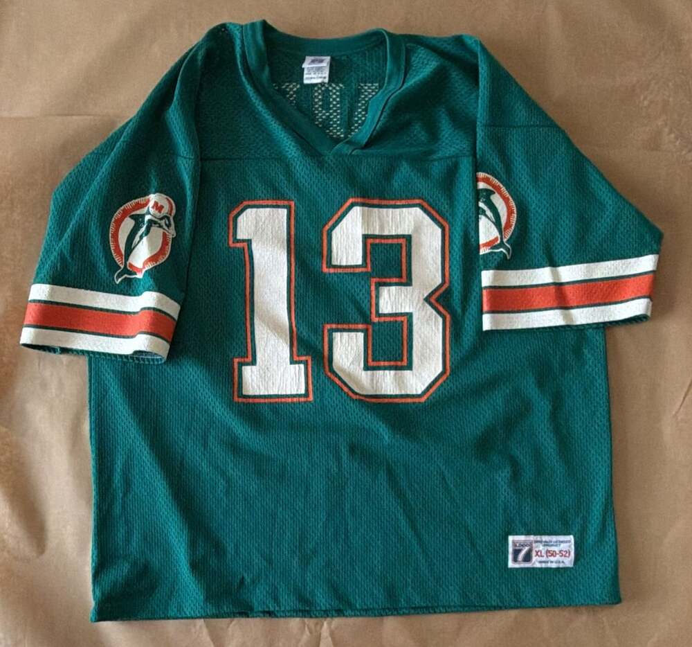 Logo 7 Miami Dolphins Dan Marino 13 Jersey XL (50-52)